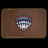 Faux Leather Engravable Patch - Round-Corner Rectangular Thumbnail