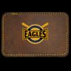 Faux Leather Engravable Patch - Round-Corner Rectangular Thumbnail