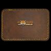 Faux Leather Engravable Patch - Round-Corner Rectangular Thumbnail