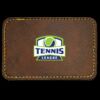 Faux Leather Engravable Patch - Round-Corner Rectangular Thumbnail