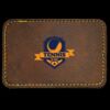 Faux Leather Engravable Patch - Round-Corner Rectangular Thumbnail