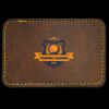 Faux Leather Engravable Patch - Round-Corner Rectangular Thumbnail