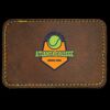 Faux Leather Engravable Patch - Round-Corner Rectangular Thumbnail