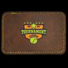 Faux Leather Engravable Patch - Round-Corner Rectangular Thumbnail