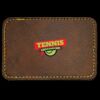 Faux Leather Engravable Patch - Round-Corner Rectangular Thumbnail