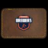 Faux Leather Engravable Patch - Round-Corner Rectangular Thumbnail