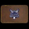 Faux Leather Engravable Patch - Round-Corner Rectangular Thumbnail