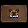 Faux Leather Engravable Patch - Round-Corner Rectangular Thumbnail
