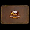 Faux Leather Engravable Patch - Round-Corner Rectangular Thumbnail