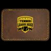 Faux Leather Engravable Patch - Round-Corner Rectangular Thumbnail