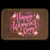 Faux Leather Engravable Patch - Round-Corner Rectangular Thumbnail