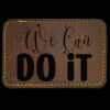 Faux Leather Engravable Patch - Round-Corner Rectangular Thumbnail
