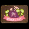 Faux Leather Engravable Patch - Round-Corner Rectangular Thumbnail