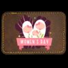 Faux Leather Engravable Patch - Round-Corner Rectangular Thumbnail