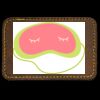 Faux Leather Engravable Patch - Round-Corner Rectangular Thumbnail