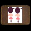 Faux Leather Engravable Patch - Round-Corner Rectangular Thumbnail
