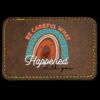 Faux Leather Engravable Patch - Round-Corner Rectangular Thumbnail
