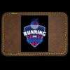 Faux Leather Engravable Patch - Round-Corner Rectangular Thumbnail