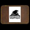 Faux Leather Engravable Patch - Round-Corner Rectangular Thumbnail