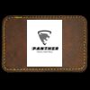 Faux Leather Engravable Patch - Round-Corner Rectangular Thumbnail