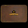Faux Leather Engravable Patch - Round-Corner Rectangular Thumbnail