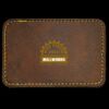 Faux Leather Engravable Patch - Round-Corner Rectangular Thumbnail