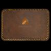 Faux Leather Engravable Patch - Round-Corner Rectangular Thumbnail