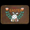 Faux Leather Engravable Patch - Round-Corner Rectangular Thumbnail