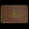 Faux Leather Engravable Patch - Round-Corner Rectangular Thumbnail