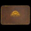 Faux Leather Engravable Patch - Round-Corner Rectangular Thumbnail