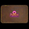 Faux Leather Engravable Patch - Round-Corner Rectangular Thumbnail