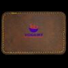 Faux Leather Engravable Patch - Round-Corner Rectangular Thumbnail