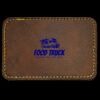 Faux Leather Engravable Patch - Round-Corner Rectangular Thumbnail