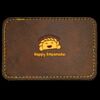 Faux Leather Engravable Patch - Round-Corner Rectangular Thumbnail