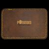 Faux Leather Engravable Patch - Round-Corner Rectangular Thumbnail