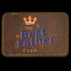 Faux Leather Engravable Patch - Round-Corner Rectangular Thumbnail