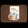 Faux Leather Engravable Patch - Round-Corner Rectangular Thumbnail
