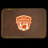 Faux Leather Engravable Patch - Round-Corner Rectangular Thumbnail