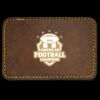 Faux Leather Engravable Patch - Round-Corner Rectangular Thumbnail