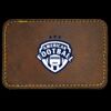 Faux Leather Engravable Patch - Round-Corner Rectangular Thumbnail
