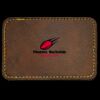 Faux Leather Engravable Patch - Round-Corner Rectangular Thumbnail