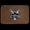 Faux Leather Engravable Patch - Round-Corner Rectangular Thumbnail