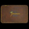 Faux Leather Engravable Patch - Round-Corner Rectangular Thumbnail