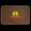 Faux Leather Engravable Patch - Round-Corner Rectangular Thumbnail