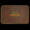 Faux Leather Engravable Patch - Round-Corner Rectangular Thumbnail