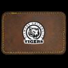 Faux Leather Engravable Patch - Round-Corner Rectangular Thumbnail