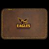 Faux Leather Engravable Patch - Round-Corner Rectangular Thumbnail