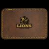 Faux Leather Engravable Patch - Round-Corner Rectangular Thumbnail