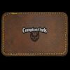 Faux Leather Engravable Patch - Round-Corner Rectangular Thumbnail