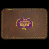 Faux Leather Engravable Patch - Round-Corner Rectangular Thumbnail